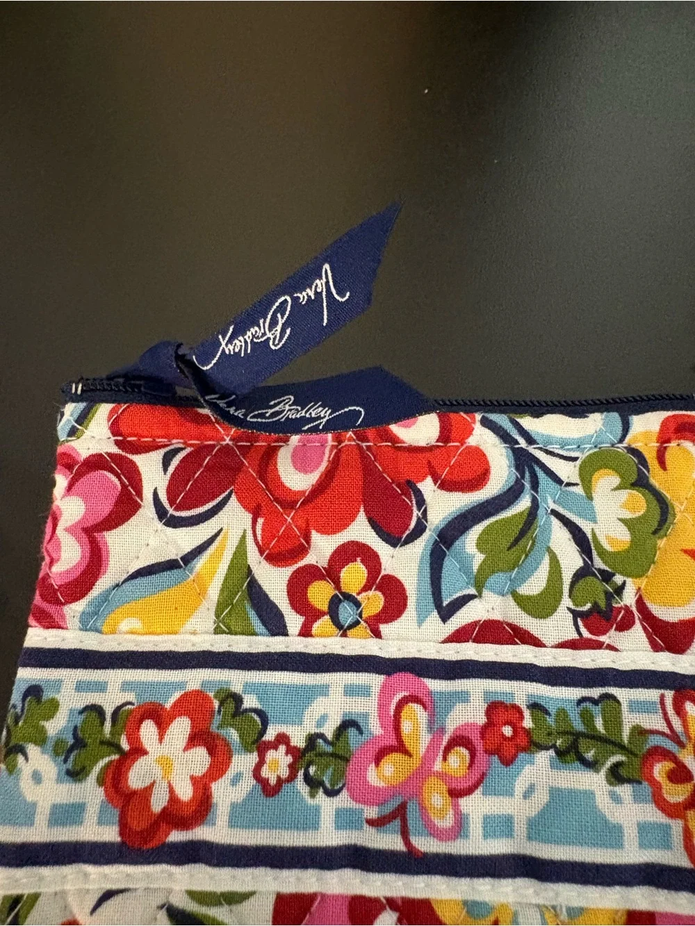 Vera Bradley zipper pouch coin purse